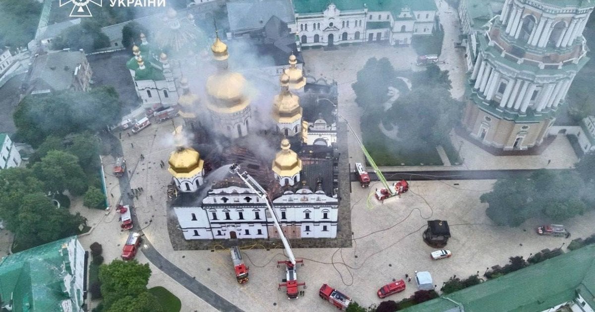 Удар РФ по Києво-Печерській лаврі