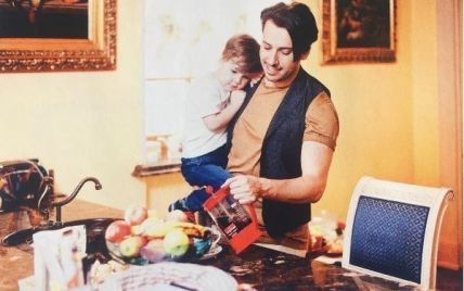 Молодой папа Максим Галкин растрогал фотосессией с сыном