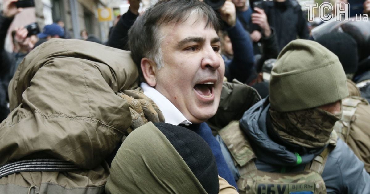 Втеча Саакашвілі з-під арешту. Текстовий онлайн