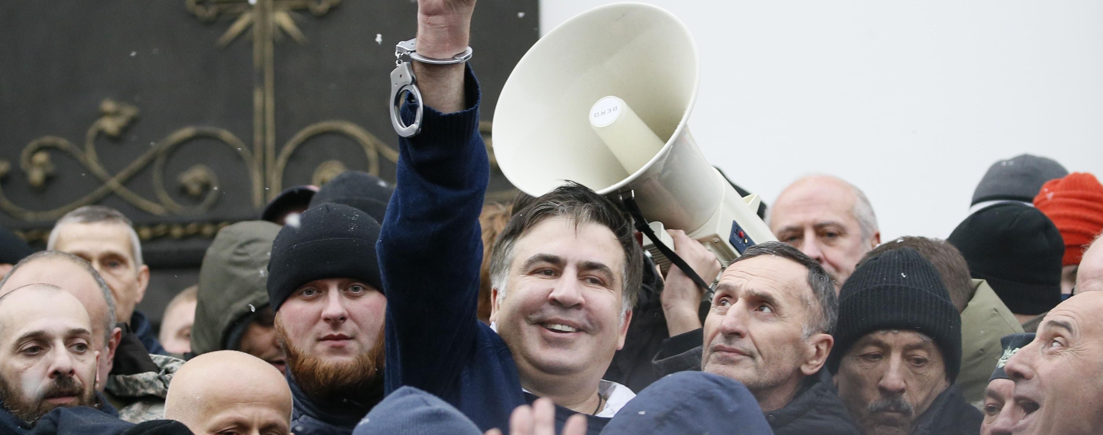 Саакашвили задержали в квартире бывшего главы полиции Луганщины
