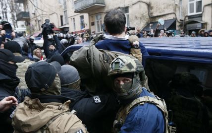 В результате столкновений под домом Саакашвили задержаны 5 человек 
