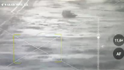Вражеская БМП взорвалась с десантом на Донбассе