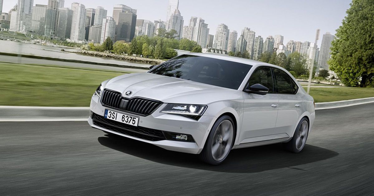 Новая Skoda Superb получила спорт-пакет