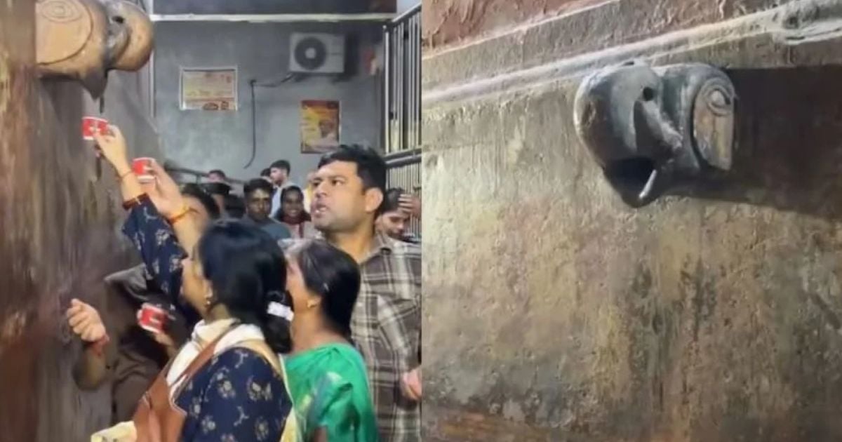 Верующие перепутали конденсат со святой водой