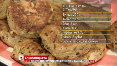 Котлеты из тунца с травами - рецепты Сеничкина