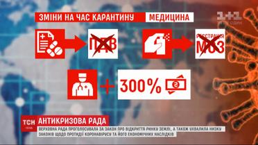 Новые законы: в ВР решали вопросы противодействия экономических последствий от коронавируса