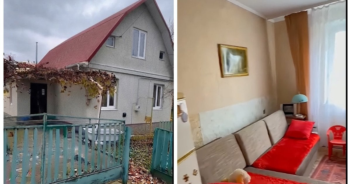 Двоповерховий будинок, який продається за 25 тис. грн