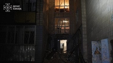 Атака на Київ 20 серпня_6 / © ДСНС