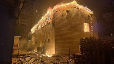 Атака на Київ 20 серпня_1 / © ДСНС