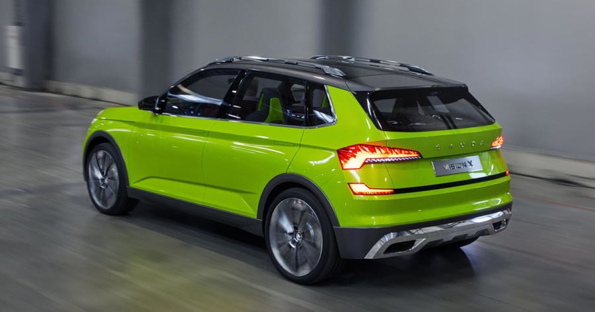 Skoda выпустит субкомпактный кроссовер на основе концепта Vision X