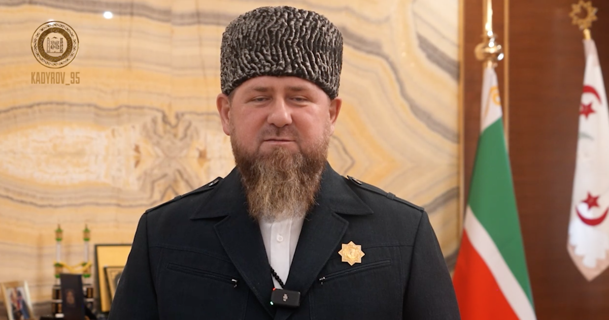 Лідер Чечні Рамзан Кадиров / Скриншот з відео