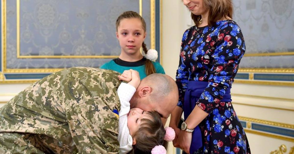 Семья Кузьминых / © Офис президента Украины