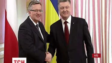 Броніслав Коморовський приїхав до Києва