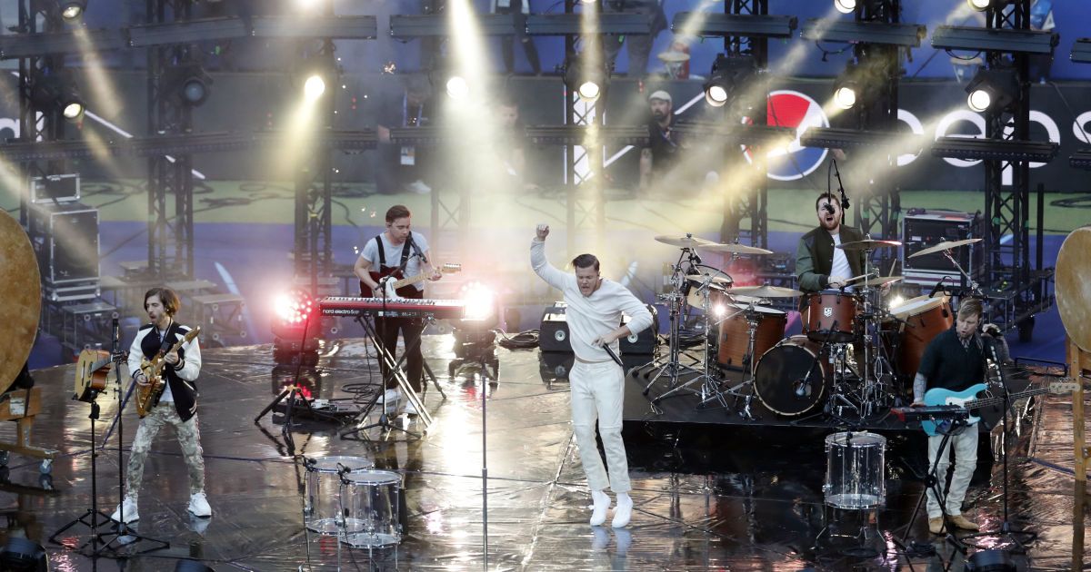 Believer и огонь. Как Imagine Dragons разогрели фанатов перед стартом финала Лиги чемпионов