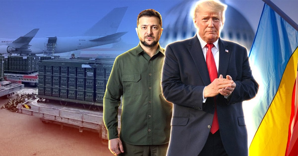Зеленский, Трамп, помощь США