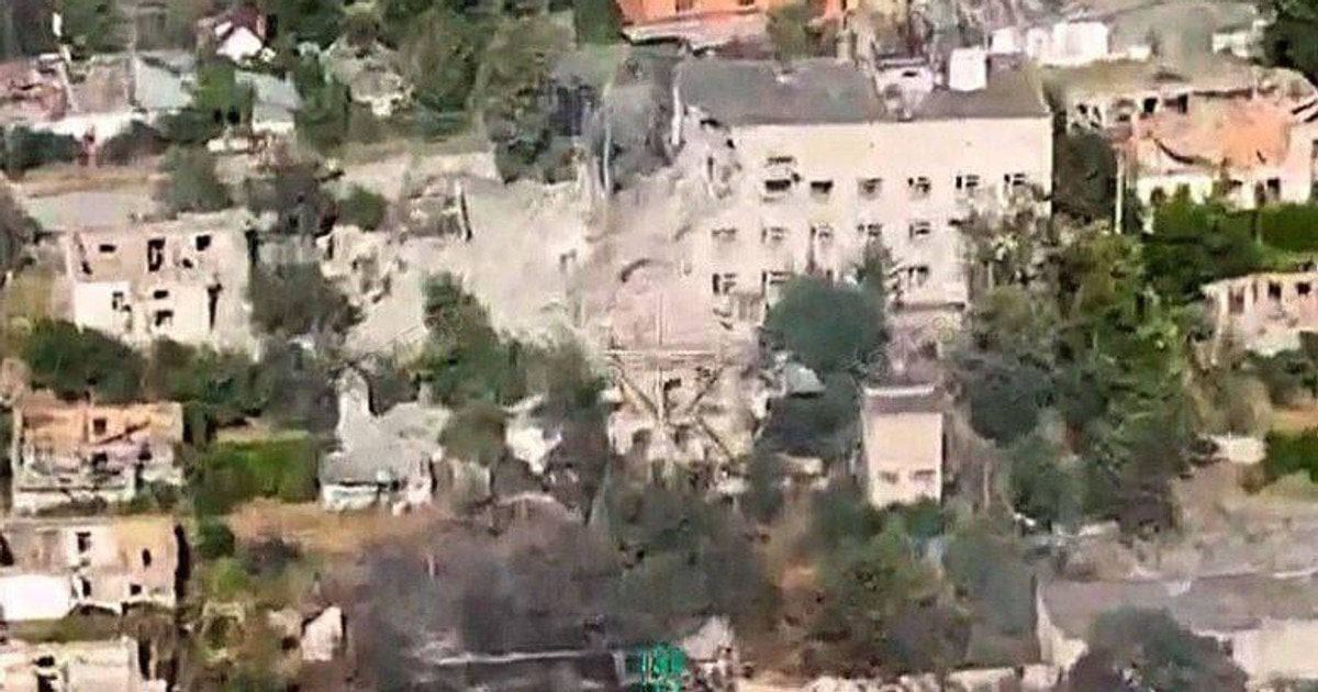 Удар по Олешкам на оккупированной Херсонщине