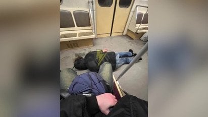 В киевском метро произошла драка с нокаутом (видео 18+)