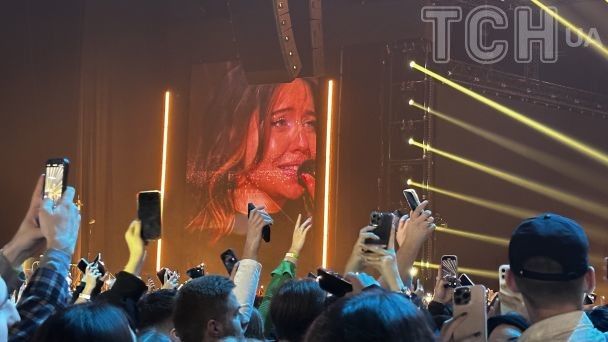 Концерт Нади Дорофеевой во Дворце спорта в Киеве