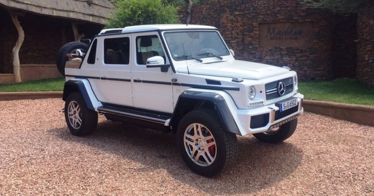 В Сети "засветился" роскошный внедорожник Mercedes-Maybach G 650 Landaulet