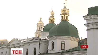 Прикрий інцидент стався сьогодні зі знімальною групою ТСН у Києво-Печерській Лаврі