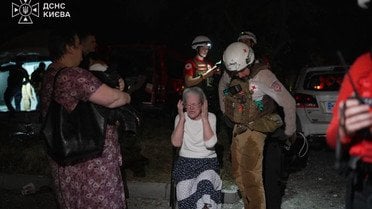 Атака на Київ 20 серпня_2 / © ДСНС