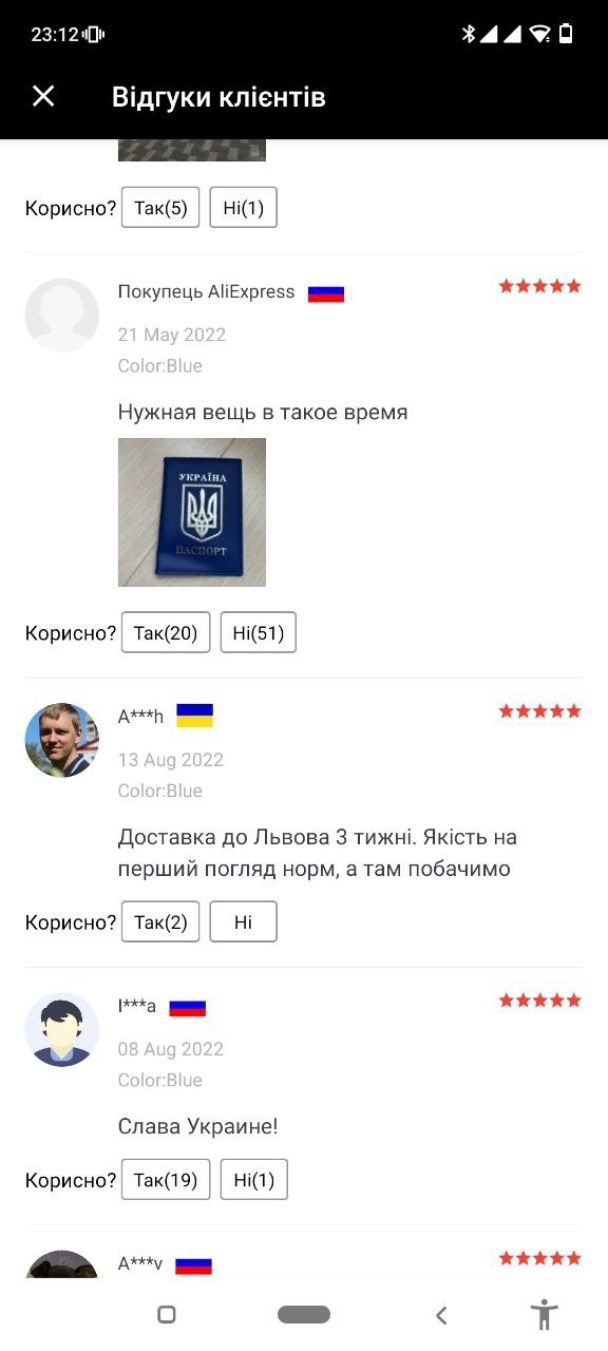 россияне на китайских интернет-магазинах покупают обложки на украинский паспорт 3