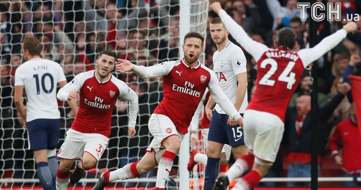 "Арсенал" впевнено переміг "Тоттенхем" у північному дербі Лондона