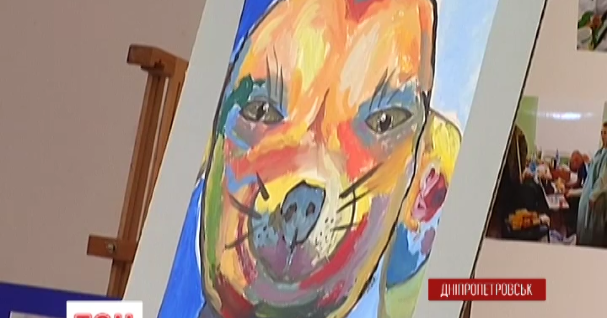 В Днепропетровске состоялся аукцион картин раненых бойцов АТО