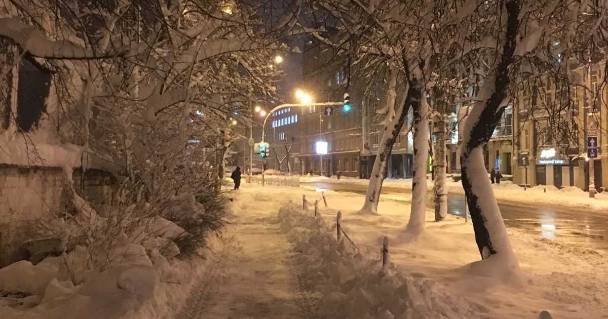 київ, сніг_4 / © ТСН.ua