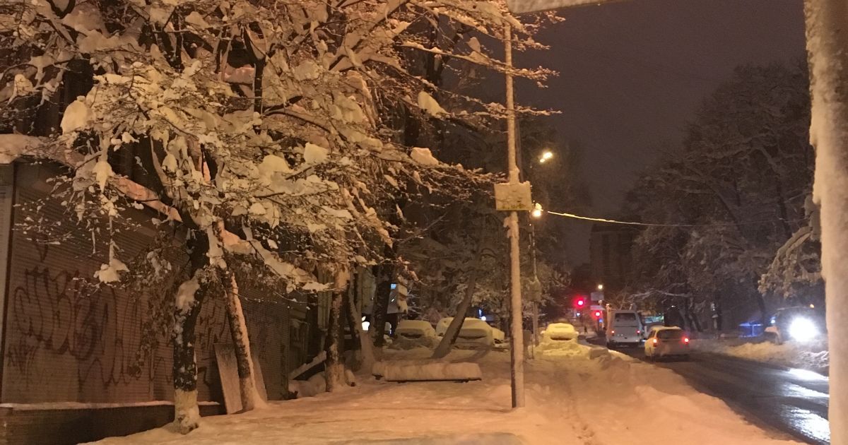 київ, сніг_1 / © ТСН.ua