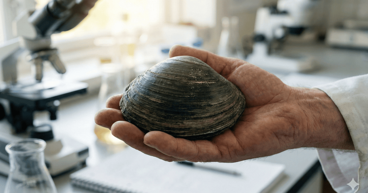 Молюск виду Arctica islandica