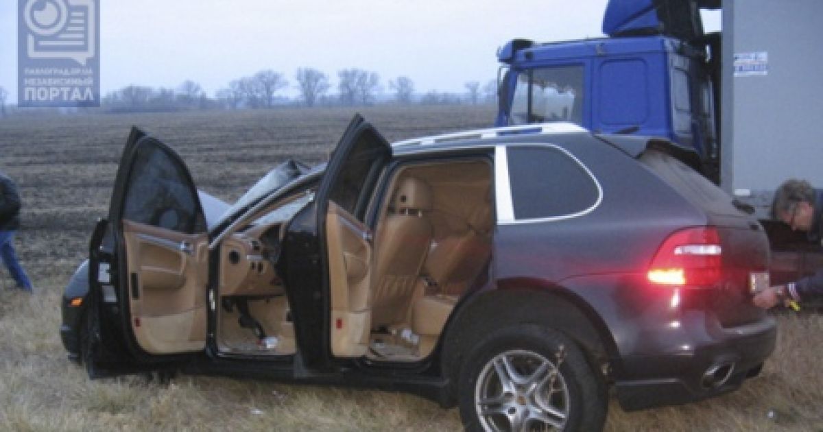 Кандидат в мэры Павлограда попал в ДТП