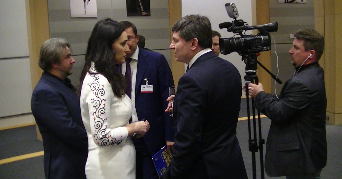 Состоялась презентация &laquo;Переможців&raquo; в стенах Европарламента / © пресс-служба канала "1+1"