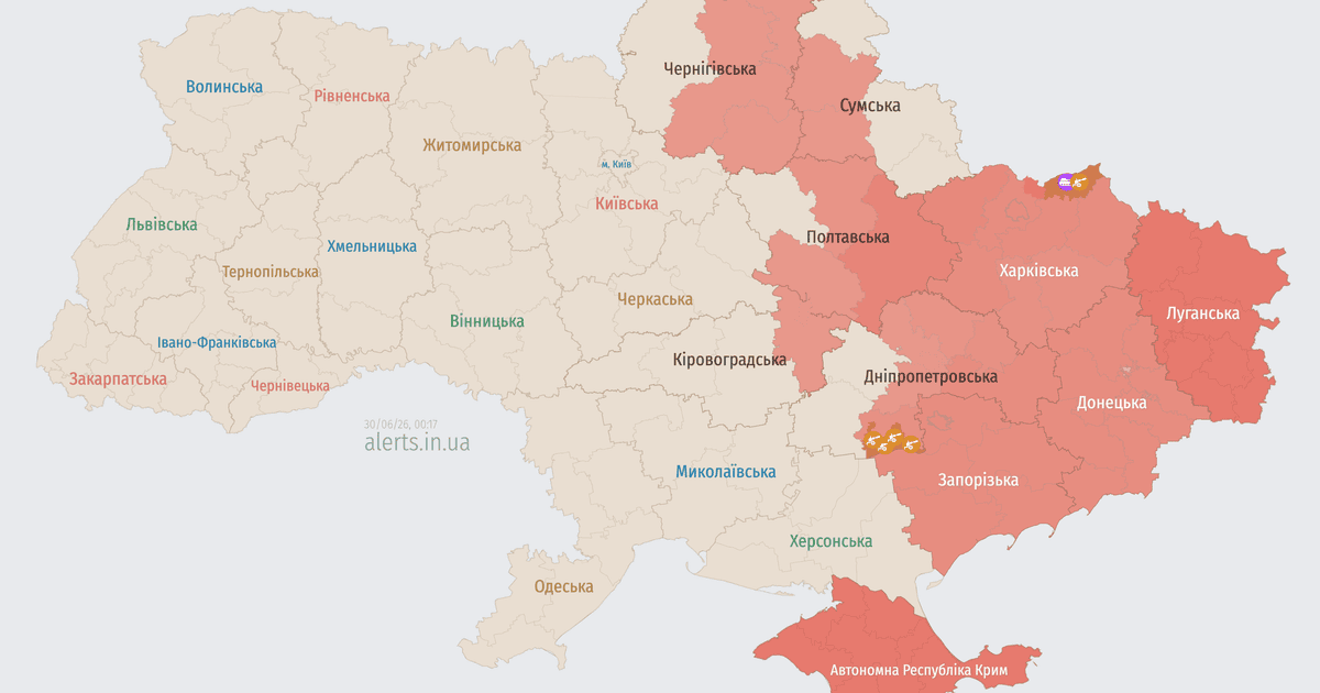 Мапа тривог