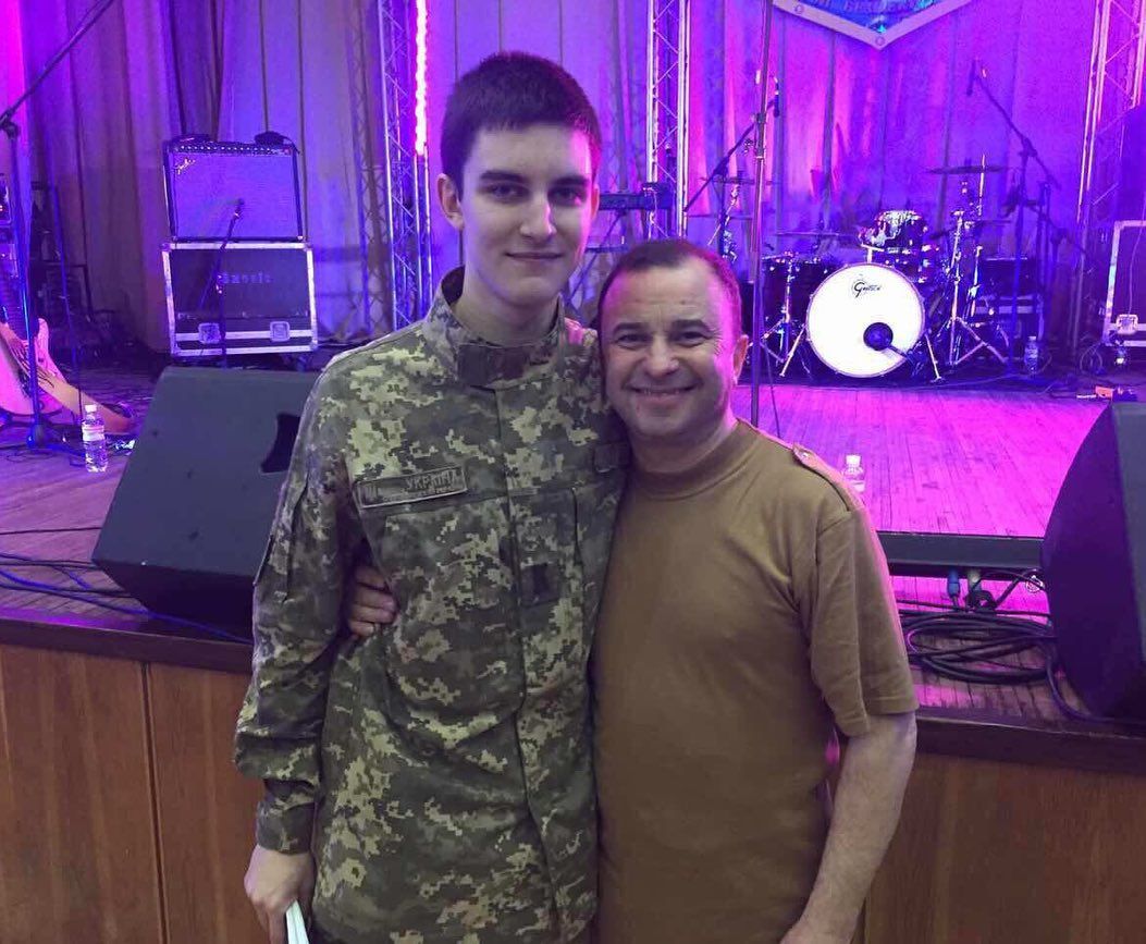 Виктор Павлик с сыном / © instagram.com/viktorpavlik