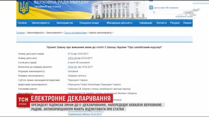 Порошенко підписав закон, зобов’язуючий громадських активістів подавати е-декларації