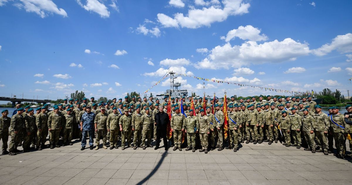 Морська піхота України / © Сайт президента України