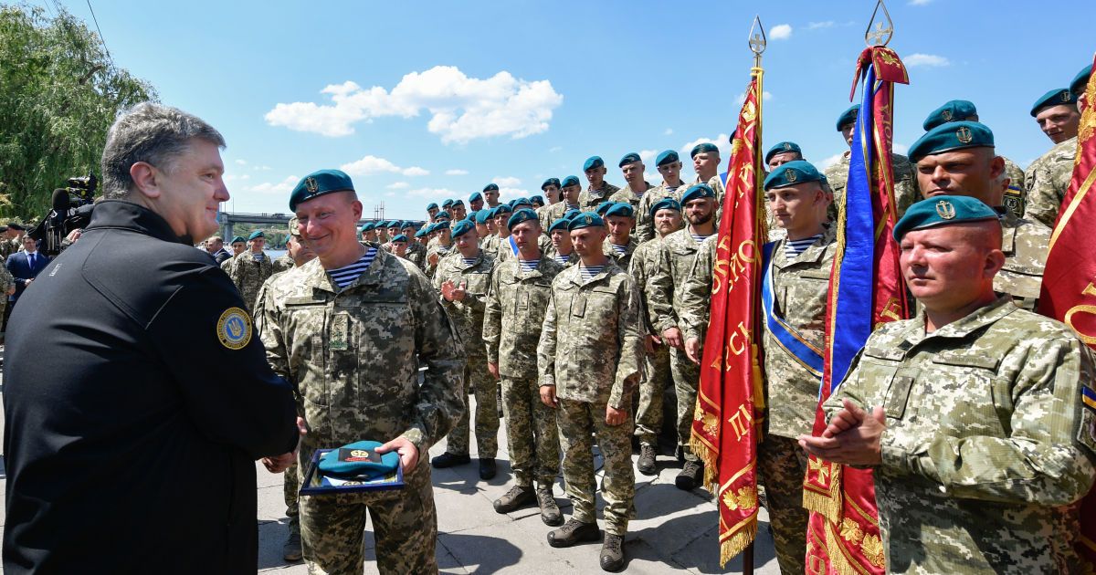 Морська піхота України / © Сайт президента України