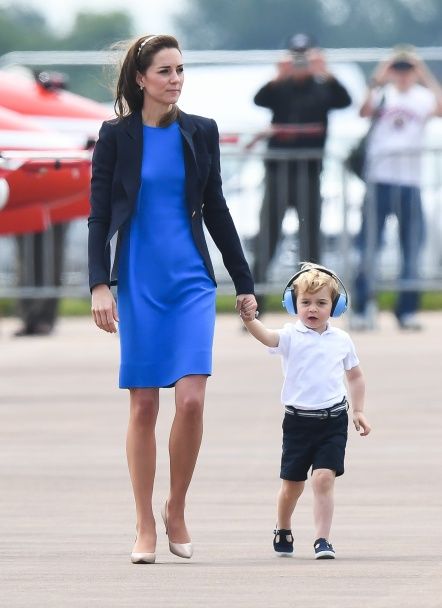 Герцогиня Кембриджская с сыном принцем Джорджем / © Getty Images