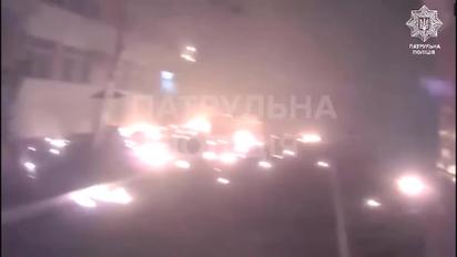 Момент удара по больнице на Херсонщине