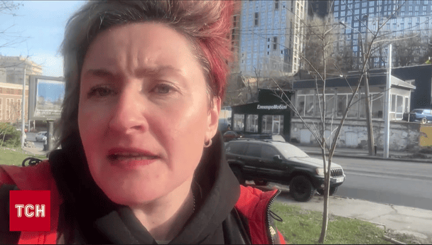 Один из "прилетов" в Киеве произошел возле посольства Азербайджана (фото, видео)