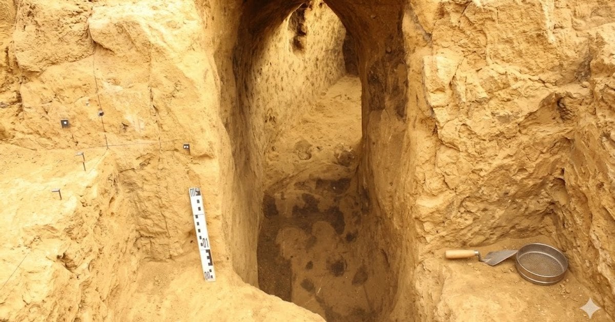 Тунель в гробниці