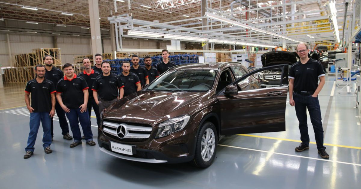 В Бразилии стартовало производство Mercedes-Benz GLA