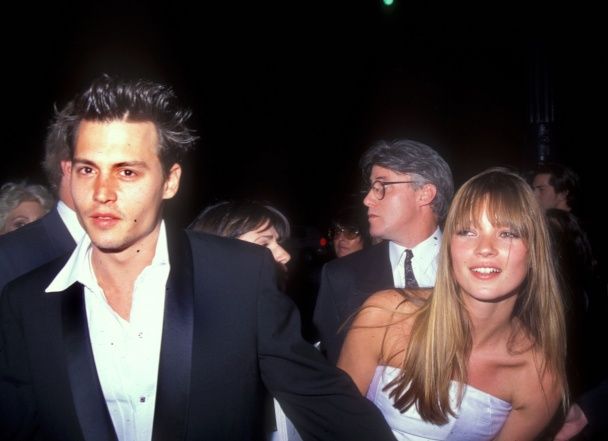 Кейт Мосс и Джонни Депп / © Getty Images