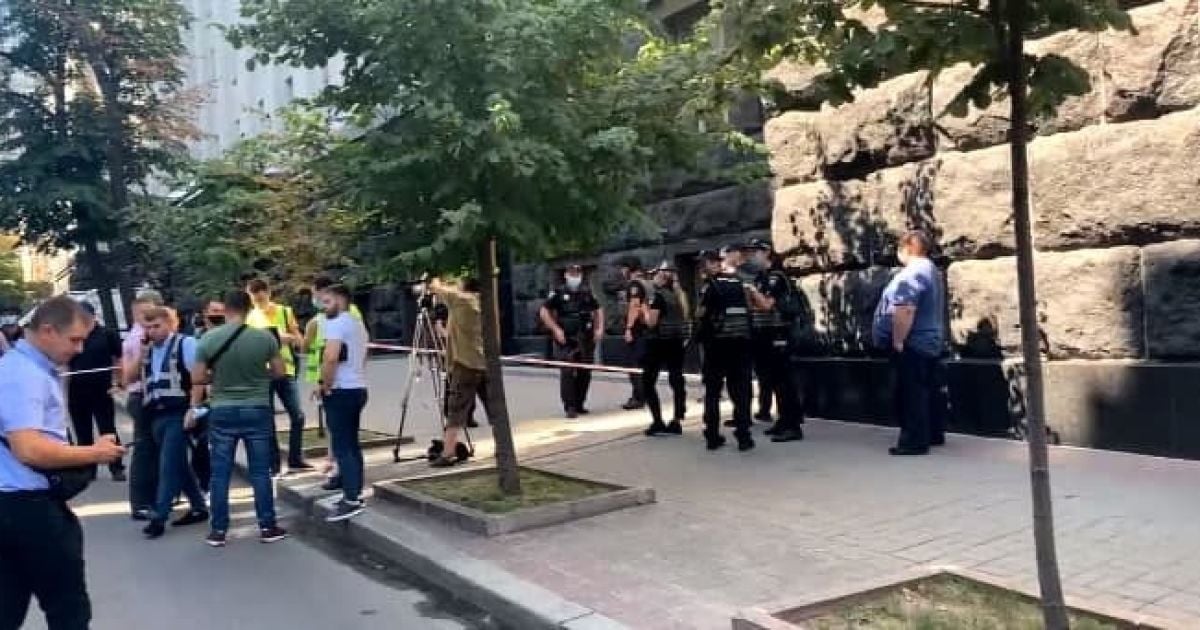Стало известно, кто ворвался в Кабмин с гранатой