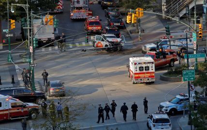 Появилось видео задержания террориста, который убил 8 человек в Нью-Йорке