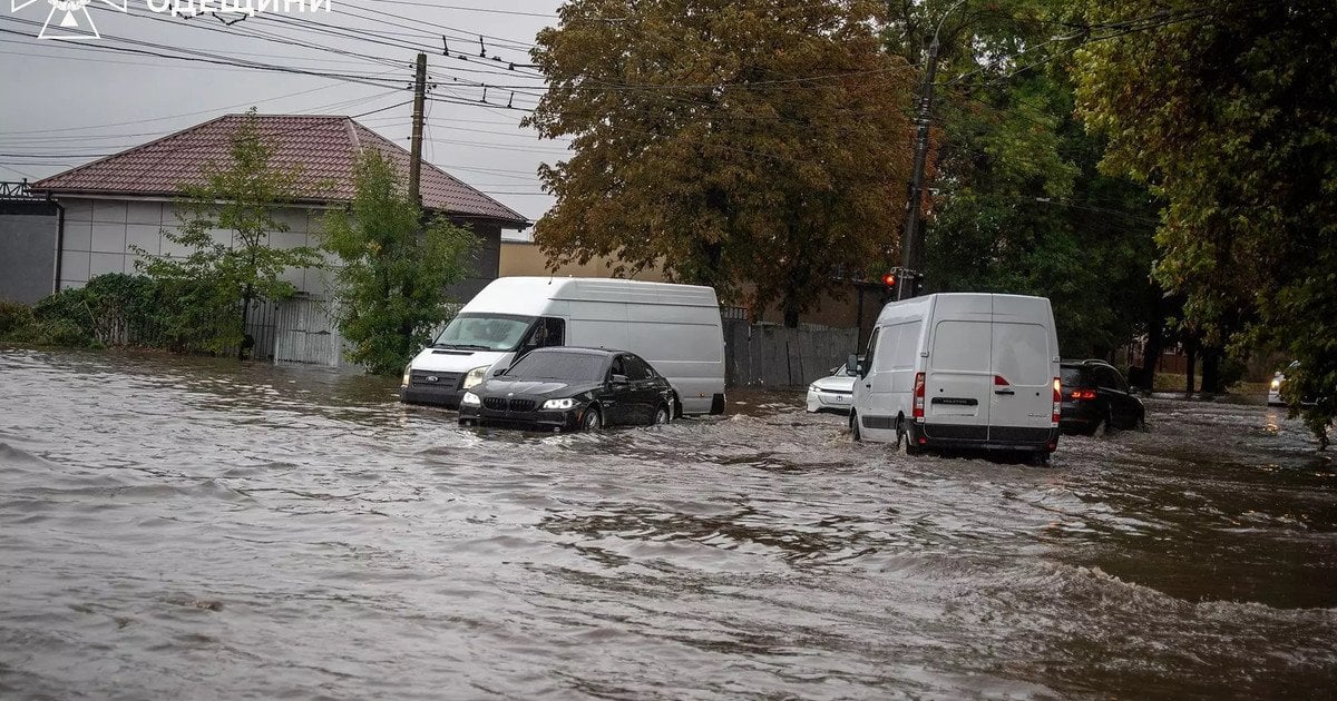 Наслідки потопу в Одесі