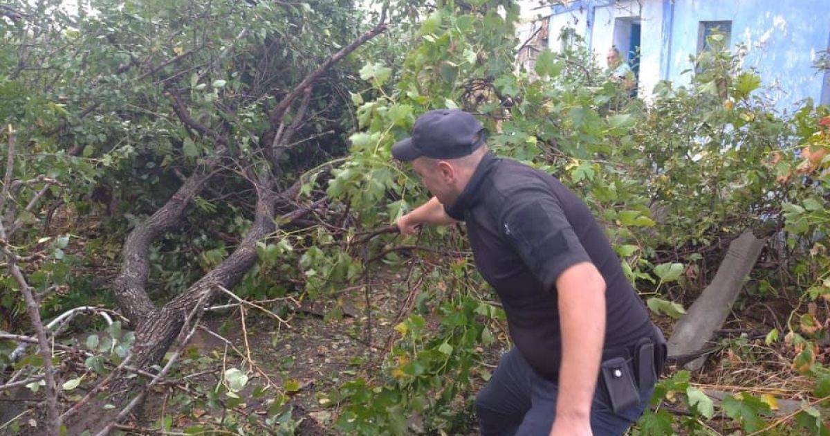 Ураган в Херсонській області