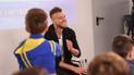Пресс-конференция Ярмоленко с детьми. Видео