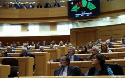 Сенат Іспанії проголосував за пряме управління в Каталонії